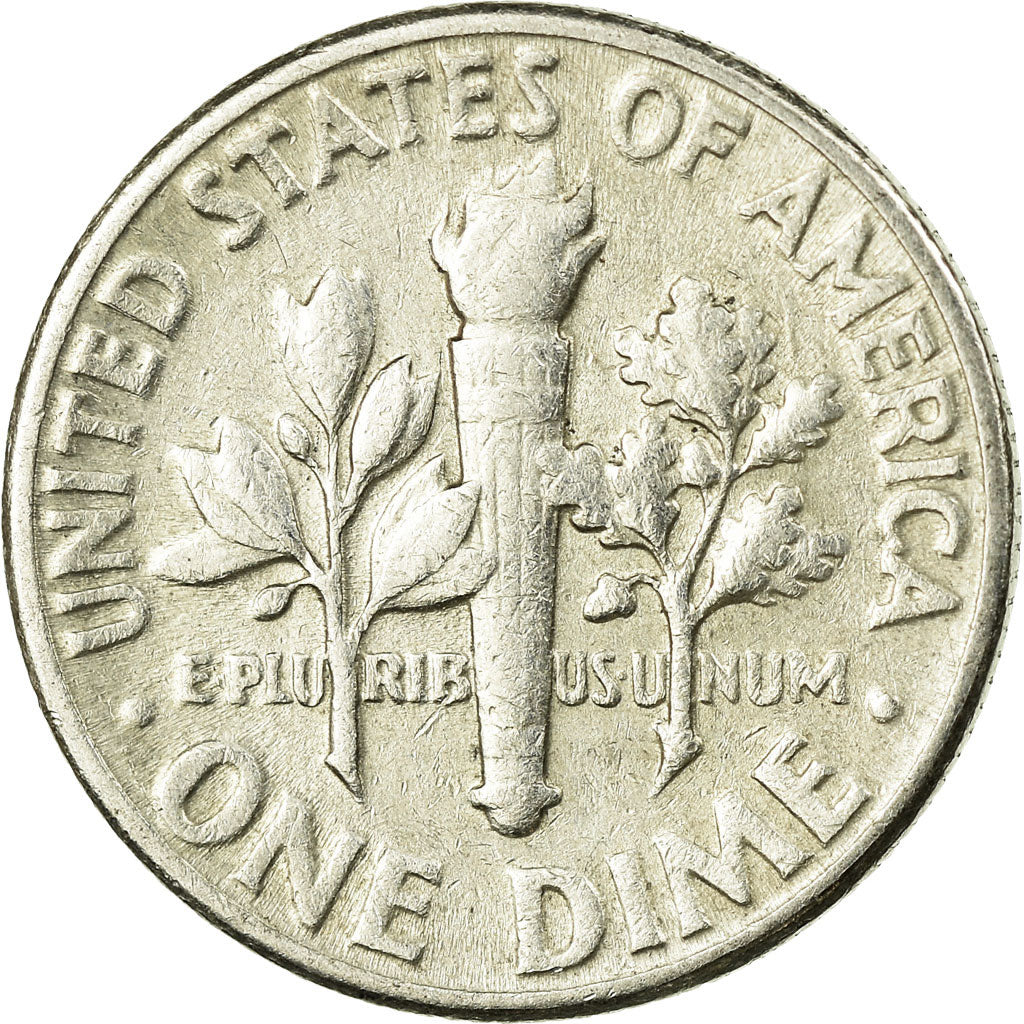 Munten, Verenigde Staten, Roosevelt Dime, Dime, 1958, U.S. Mint, Philadelphia