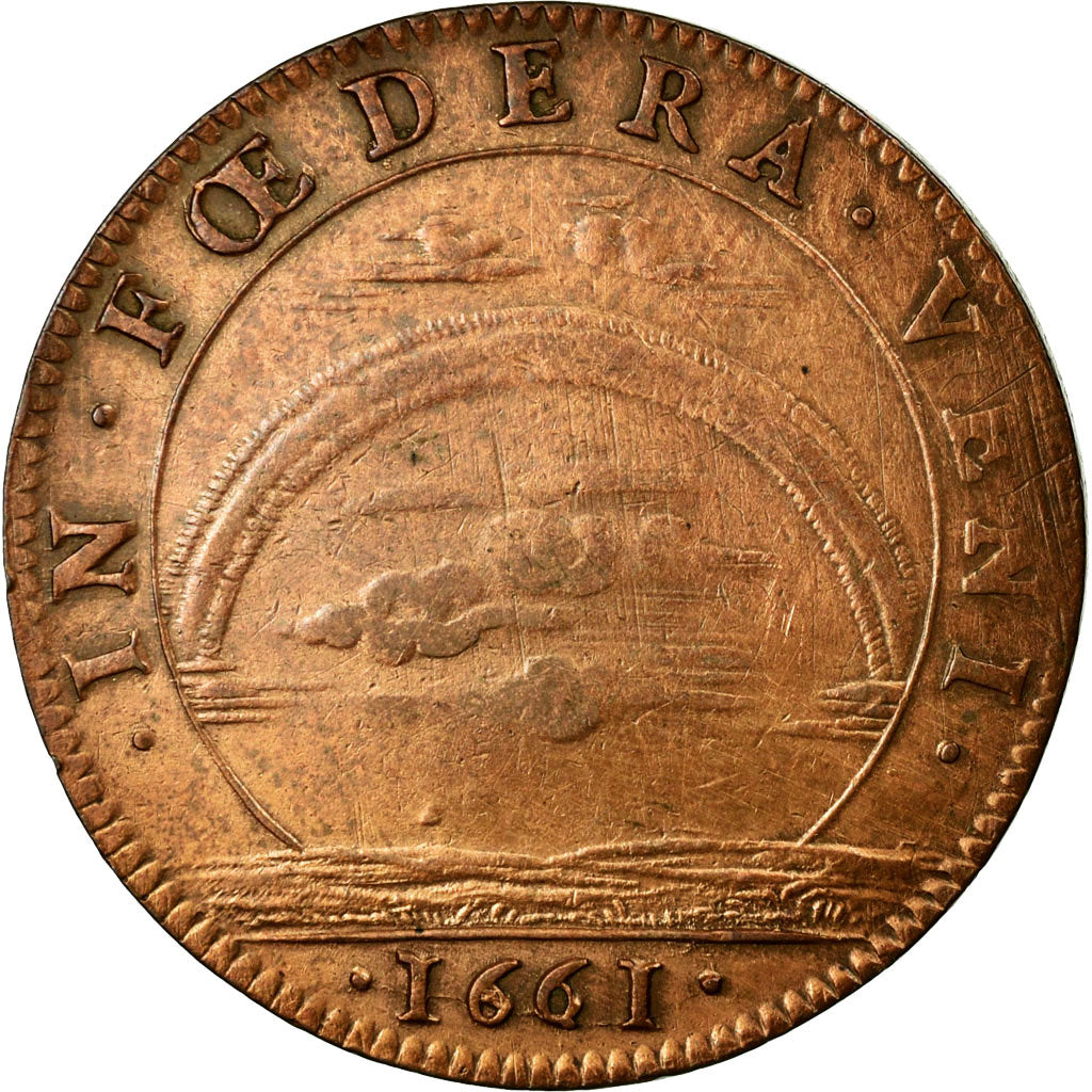 Francja, Token, Królewskie, AU(50-53), Miedź