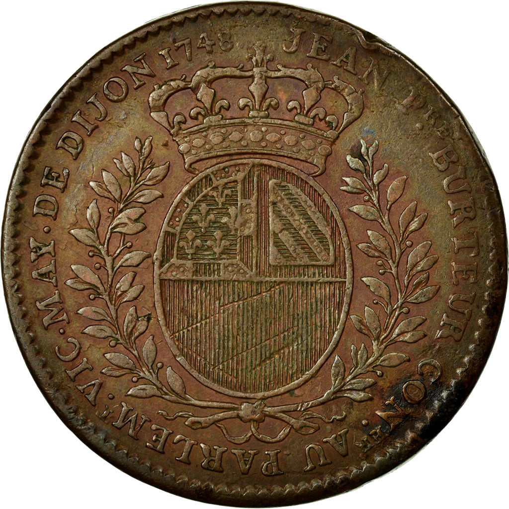 France, Token, Royal, EF(40-45), Copper, Feuardent:10102