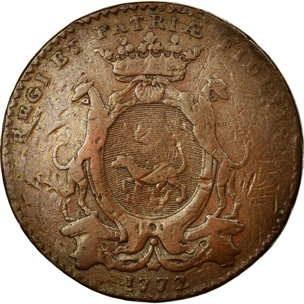 France, Token, Royal, VF(20-25), Copper, Feuardent:10115