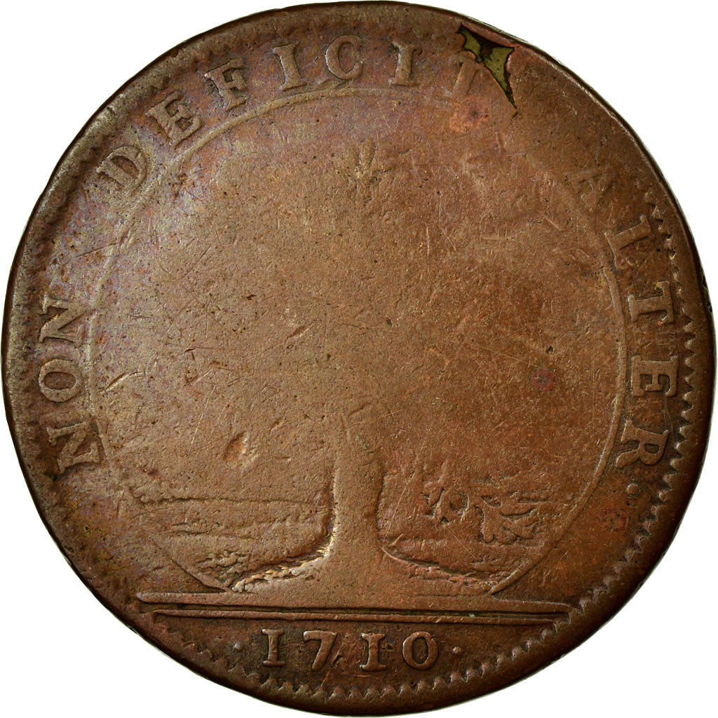 France, Token, Royal, VF(30-35), Copper, Feuardent:9830.