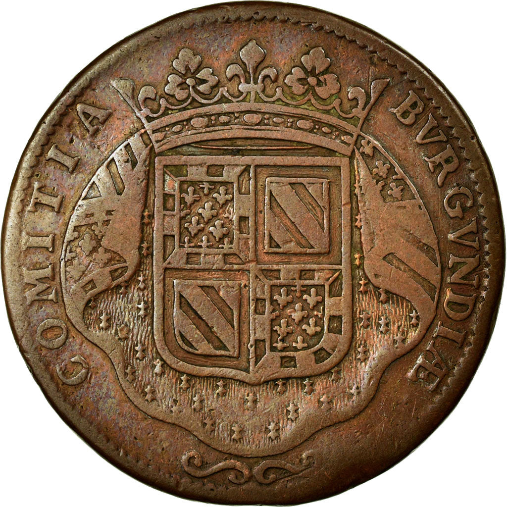 France, Token, Royal, VF(30-35), Copper, Feuardent:9830.