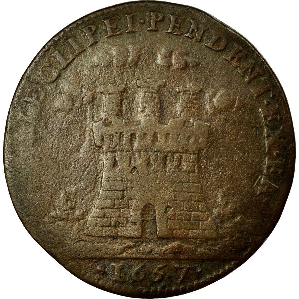 France, Token, Royal, VF(30-35), Copper, Feuardent:9798