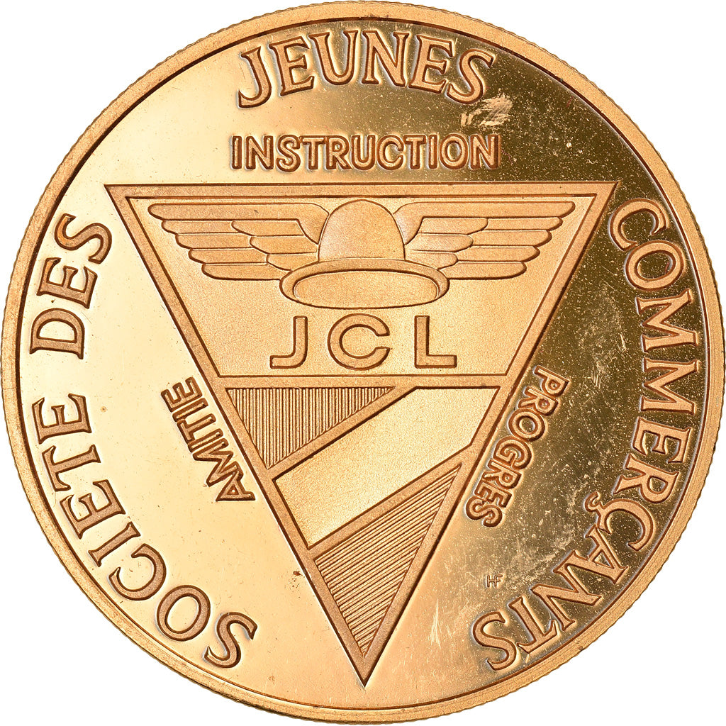 Szwajcaria, Medal, Société des Jeunes Commerçants, JCL, Lausanne, Biznes i
