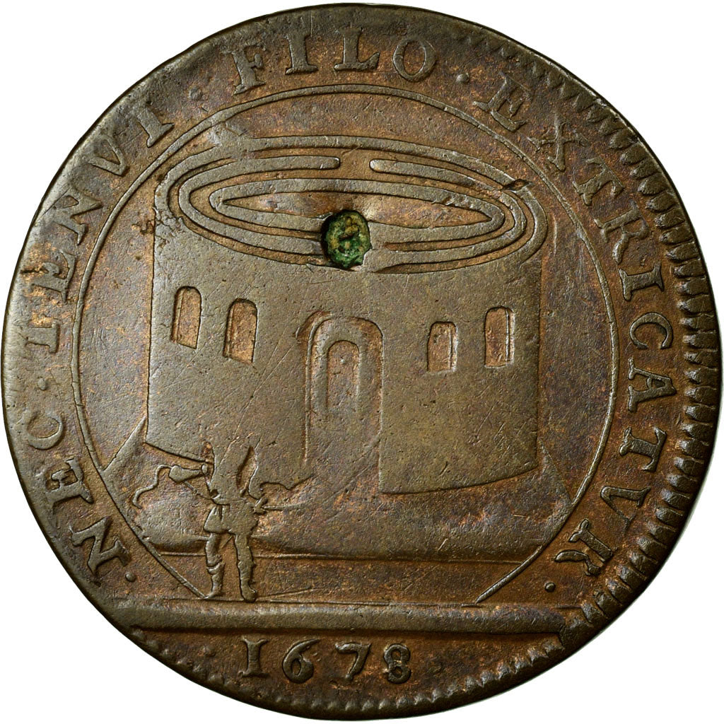 France, Token, Royal, VF(30-35), Copper, Feuardent:9813