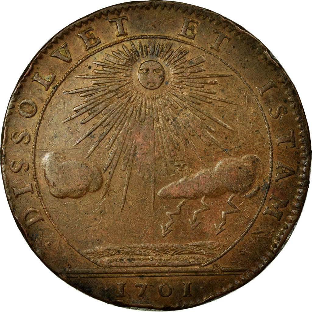 France, Jeton, Royal, TTB, Cuivre, Feuardent:9826