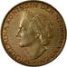 Coin, Netherlands, Wilhelmina I, 5 Cents, 1948, EF(40-45), Bronze, KM:176