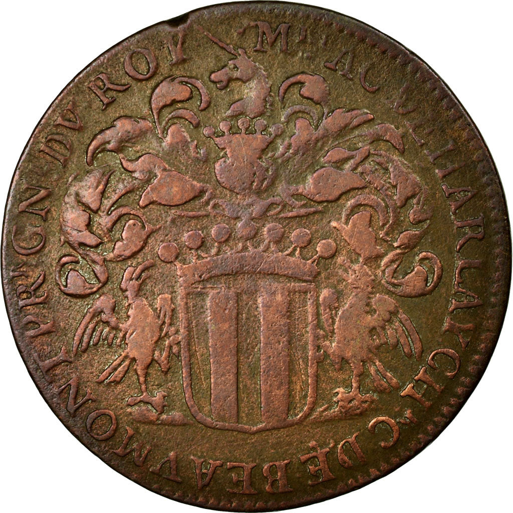 Frankreich, Token, Royal, S+, Kupfer, Feuardent:3910