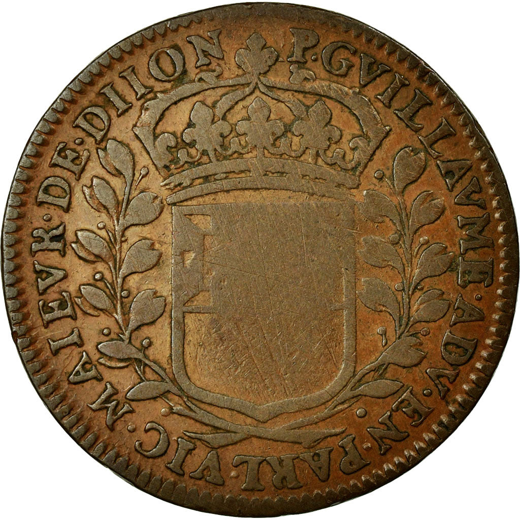 Francja, Token, Królewskie, EF(40-45), Miedź, Feuardent:10045