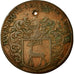 Francja, Token, Królewskie, EF(40-45), Miedź, Feuardent:10044