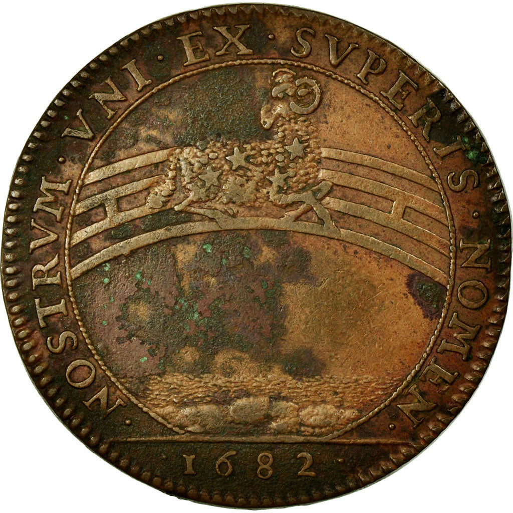 France, Token, Royal, AU(50-53), Copper, Feuardent:9816