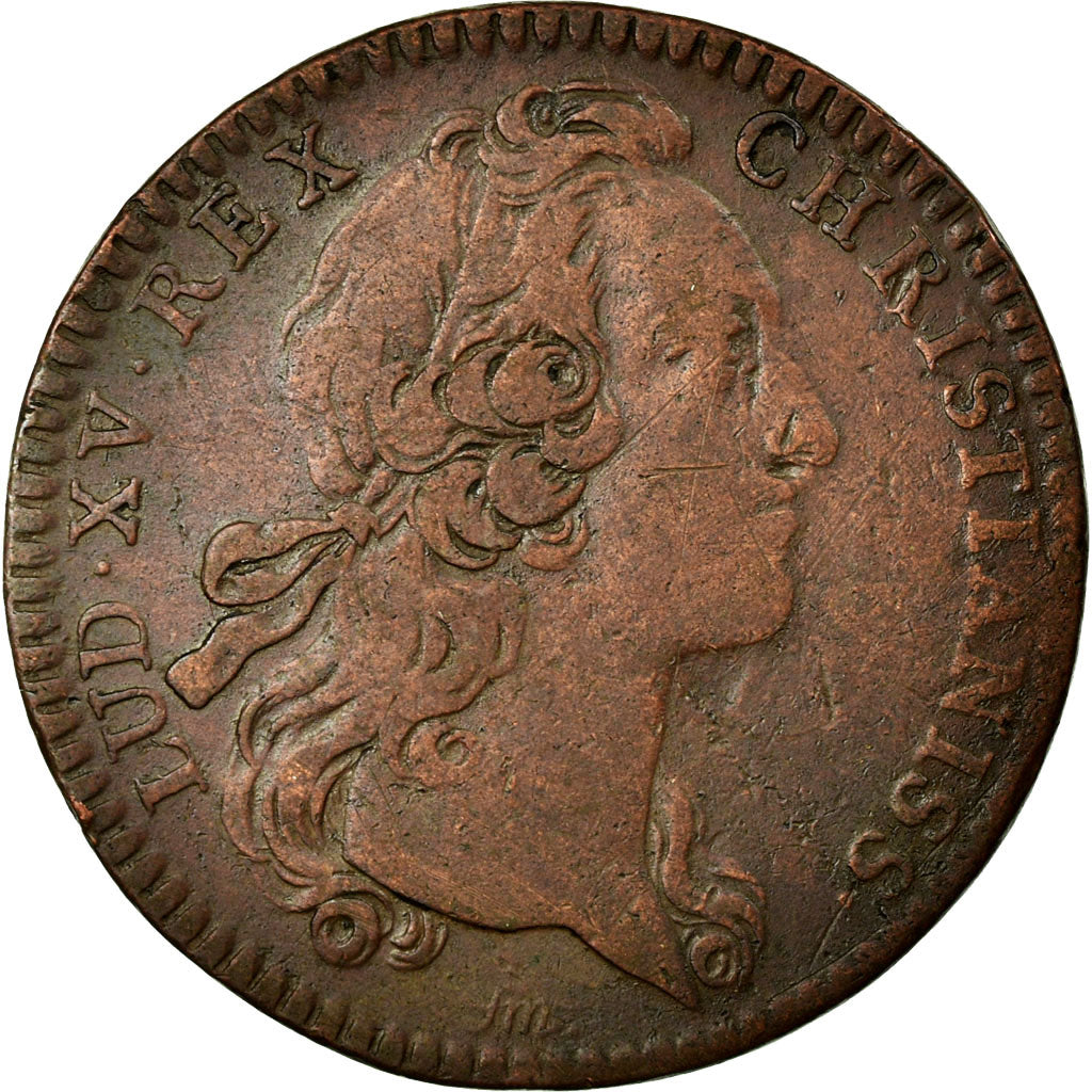 France, Token, Royal, VF(20-25), Copper, Feuardent:2515