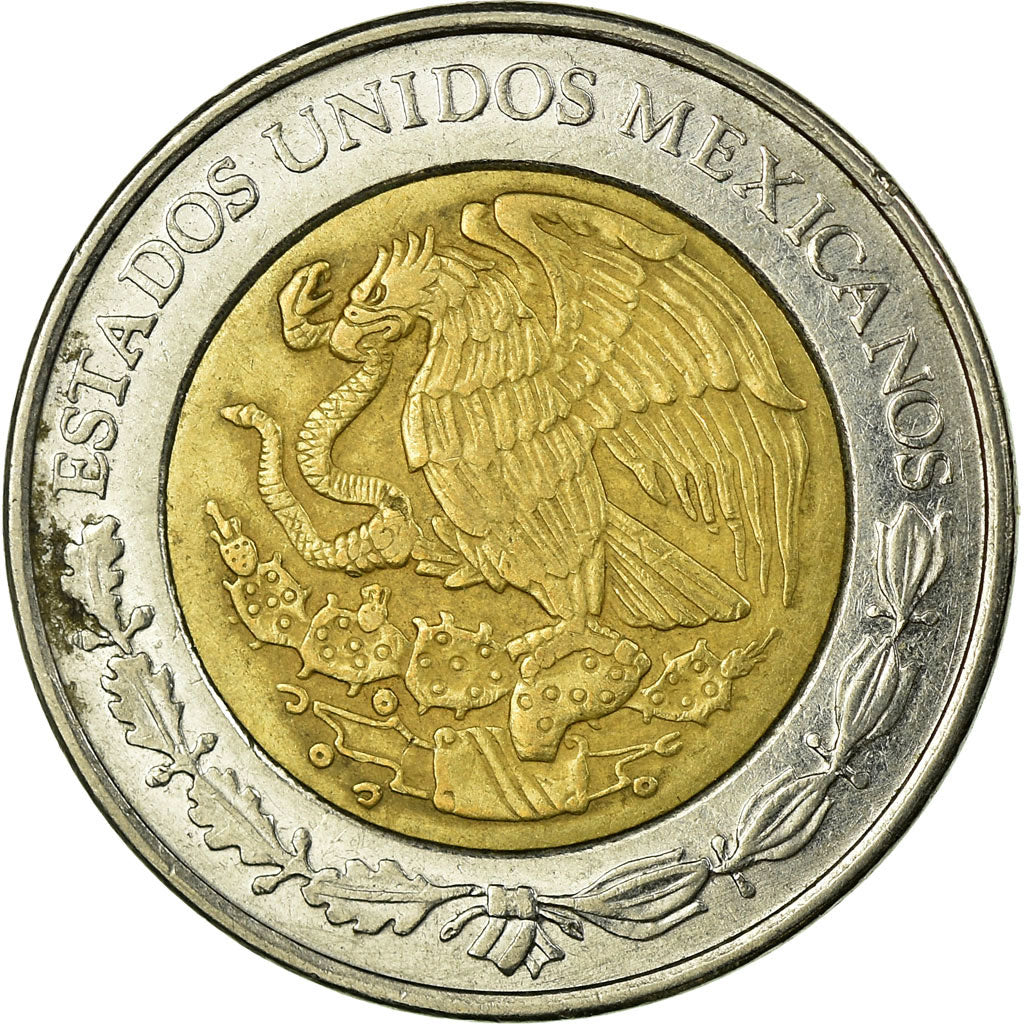 Monnaie, Mexique, Peso, 1997, Mexico City, TB+, Bi-Metallic, KM:603