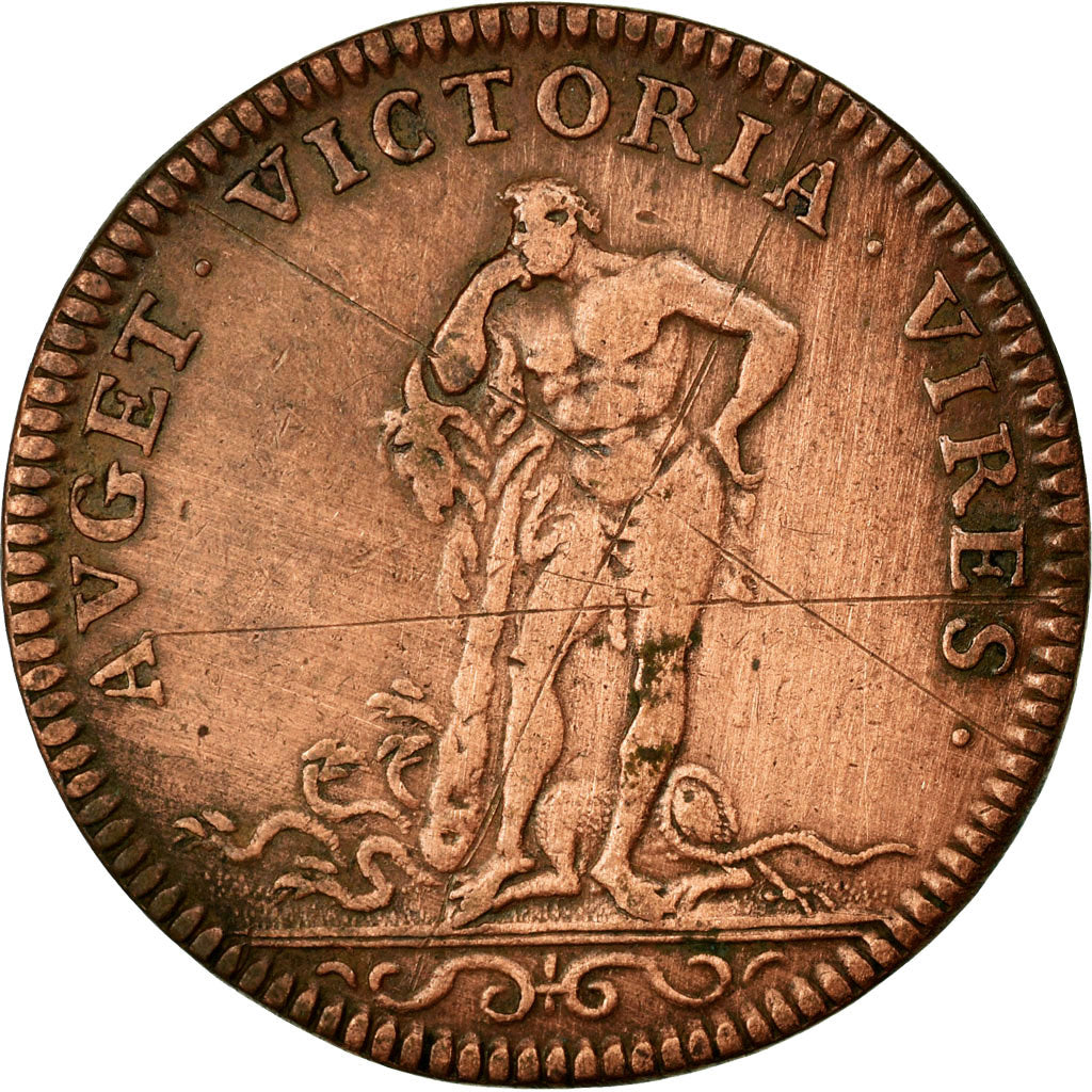 France, Jeton, Royal, TB+, Cuivre, Feuardent:12759