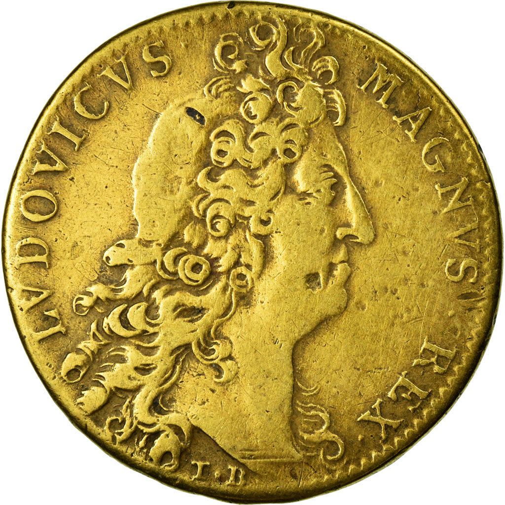 Francja, Token, Królewskie, EF(40-45), Miedź, Feuardent:12858