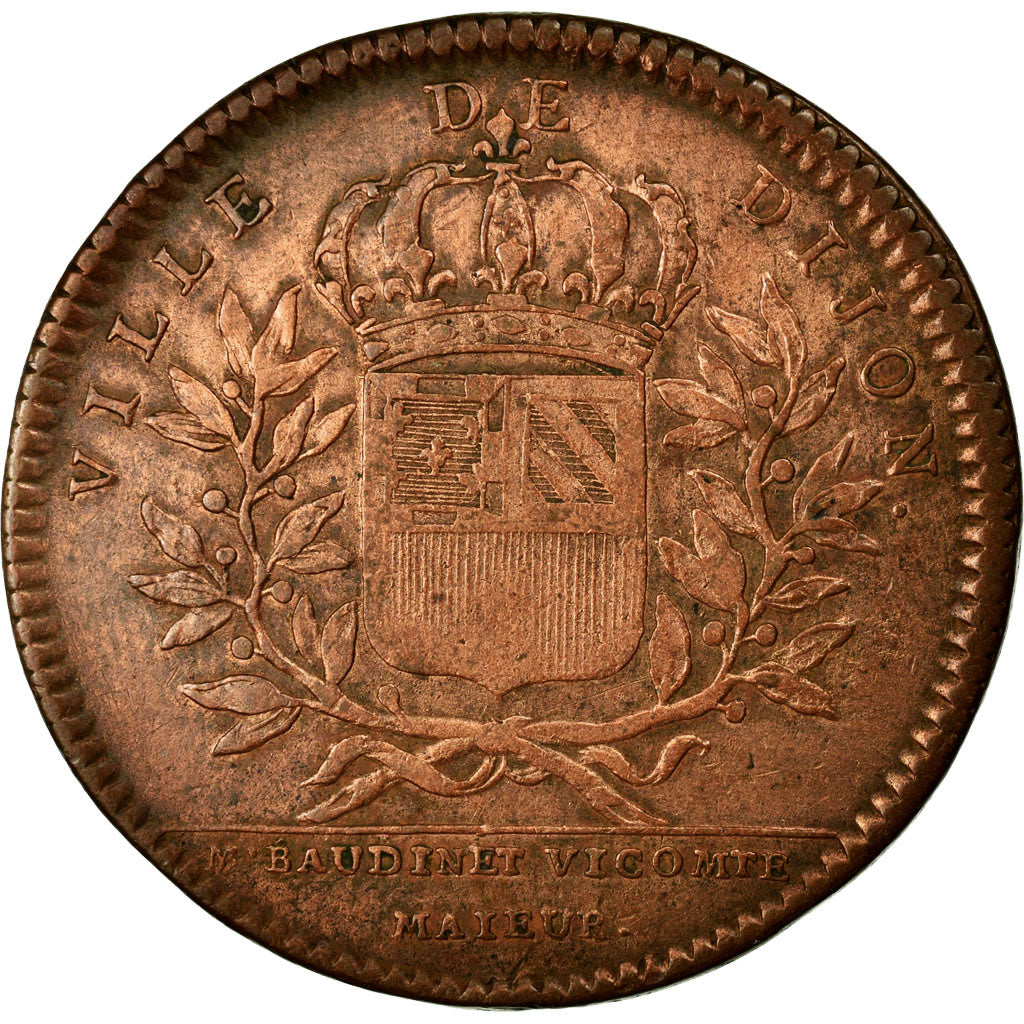 France, Token, Royal, EF(40-45), Copper, Feuardent:10088