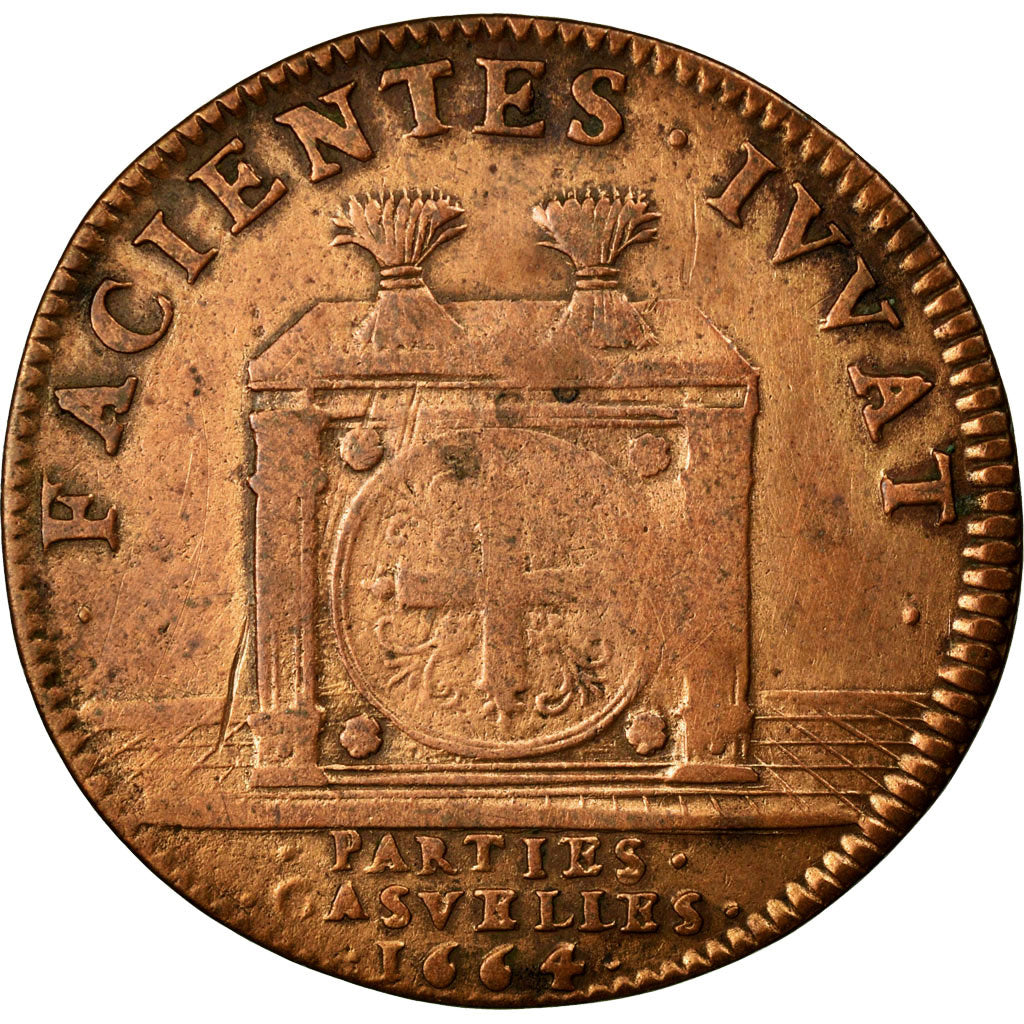France, Token, Royal, VF(30-35), Copper, Feuardent:2627