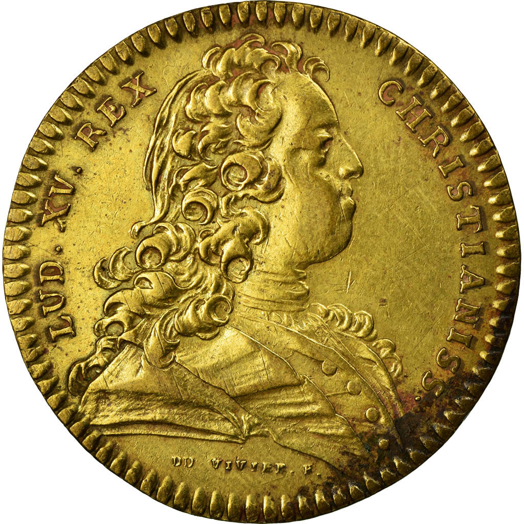 Francja, Token, Królewskie, AU(50-53), Miedź