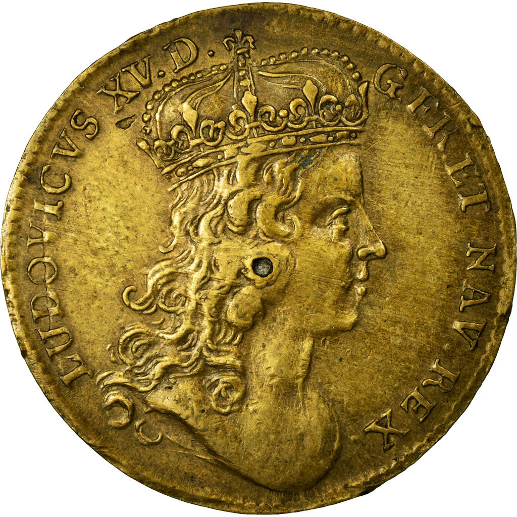 France, Token, Royal, EF(40-45), Copper