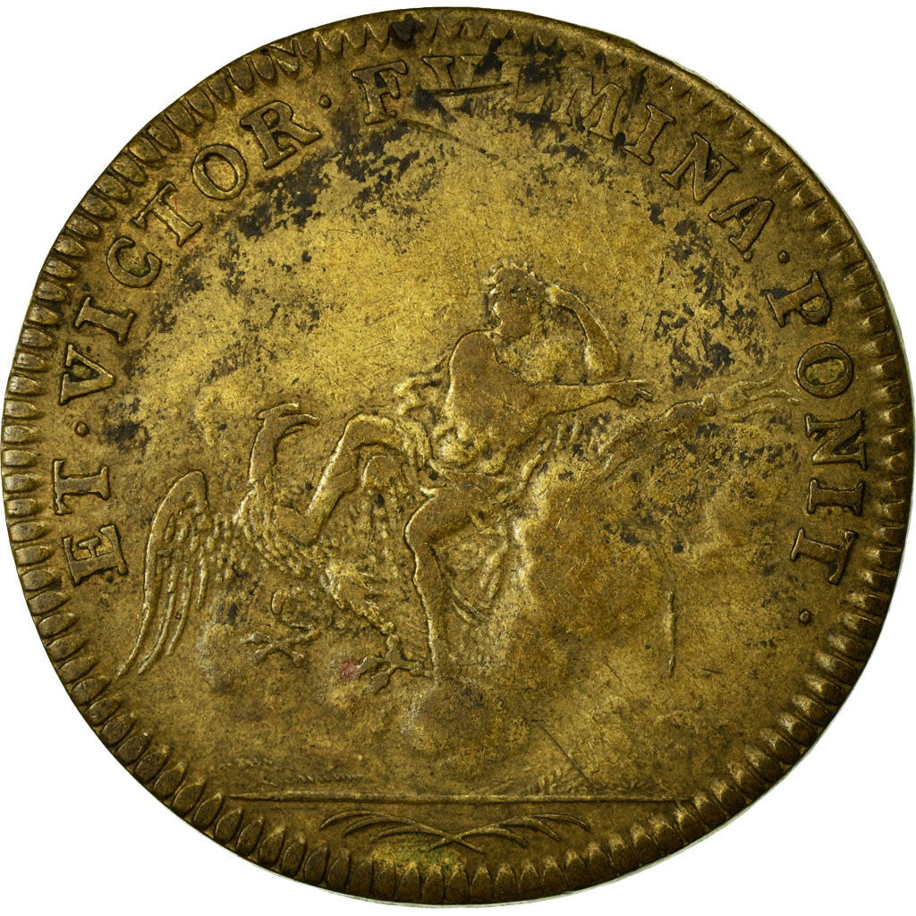 France, Token, Royal, VF(30-35), Copper, Feuardent:12858