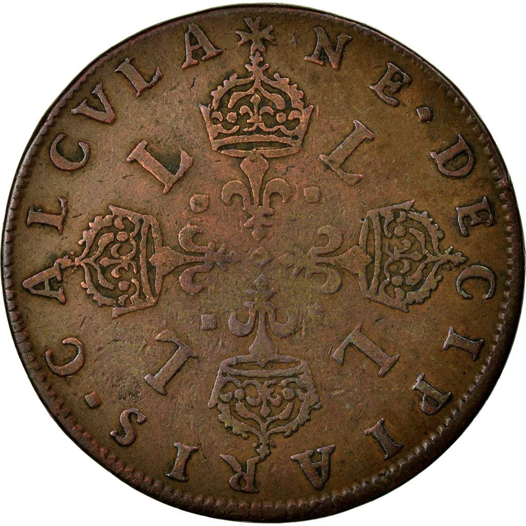 Francja, Token, żetonowe liczenie, EF(40-45), Miedź, Feuardent:12230