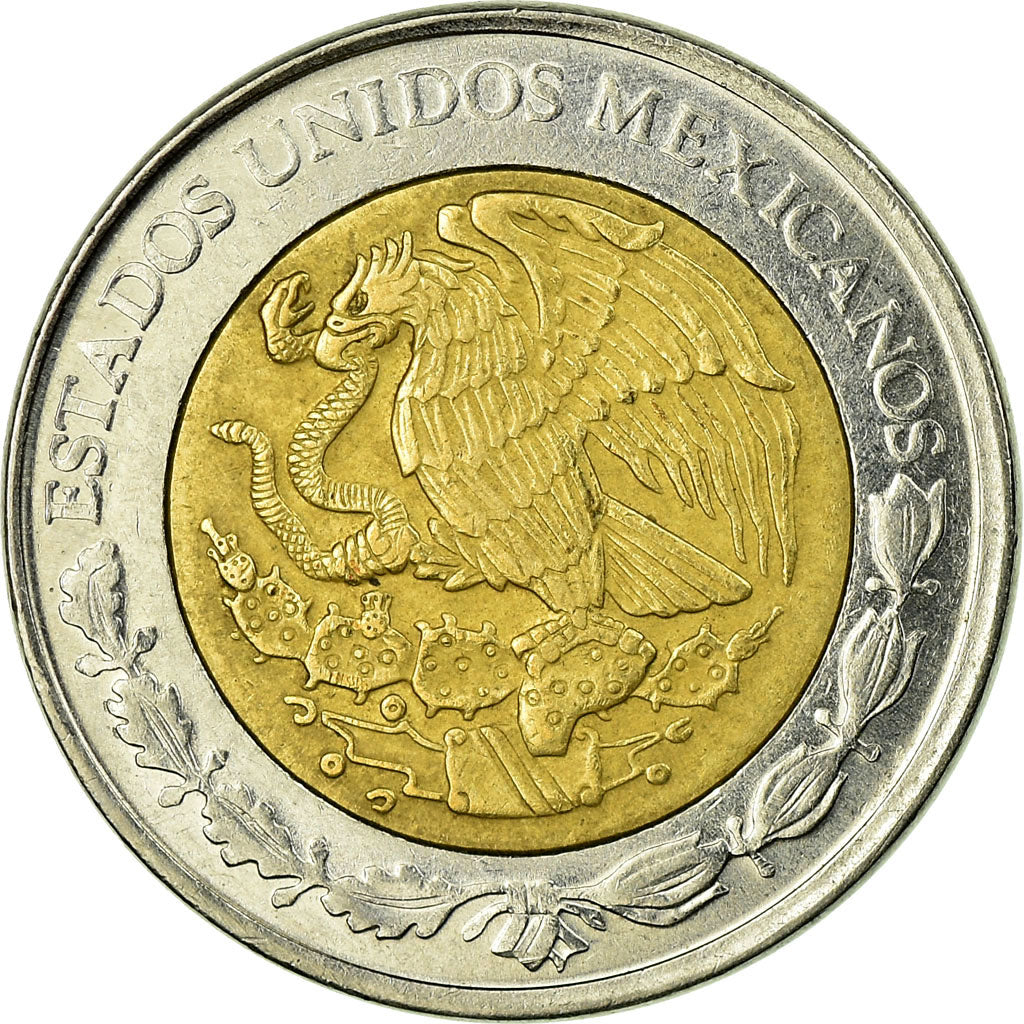 Coin, Mexico, Peso, 2009, Mexico City, VF(30-35), Bi-Metallic, KM:603