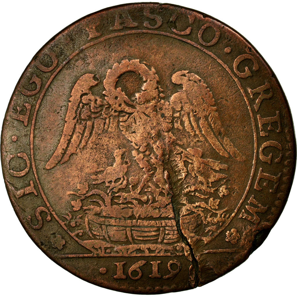 France, Token, Royal, VF(30-35), Copper, Feuardent:9587a