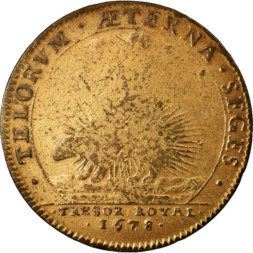 Francja, Token, Królewskie, EF(40-45), Miedź, Feuardent:1883