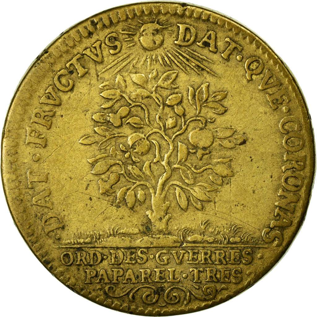 Francja, Token, Królewskie, EF(40-45), Miedź, Feuardent:913/924