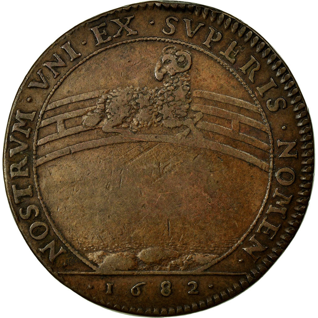France, Token, Royal, AU(50-53), Copper, Feuardent:9816