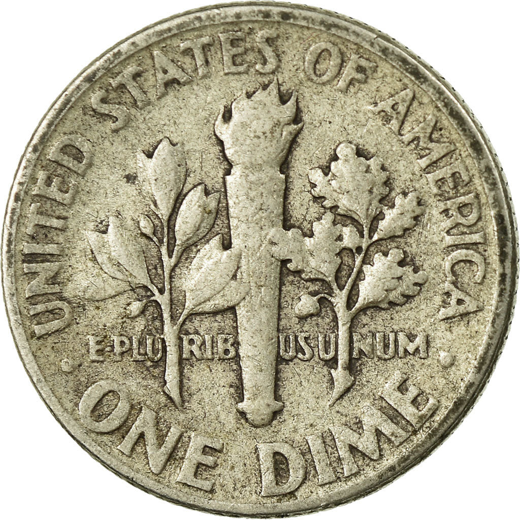 Monnaie, États-Unis, Roosevelt Dime, Dime, 1946, U.S. Mint, Philadelphie, TB+