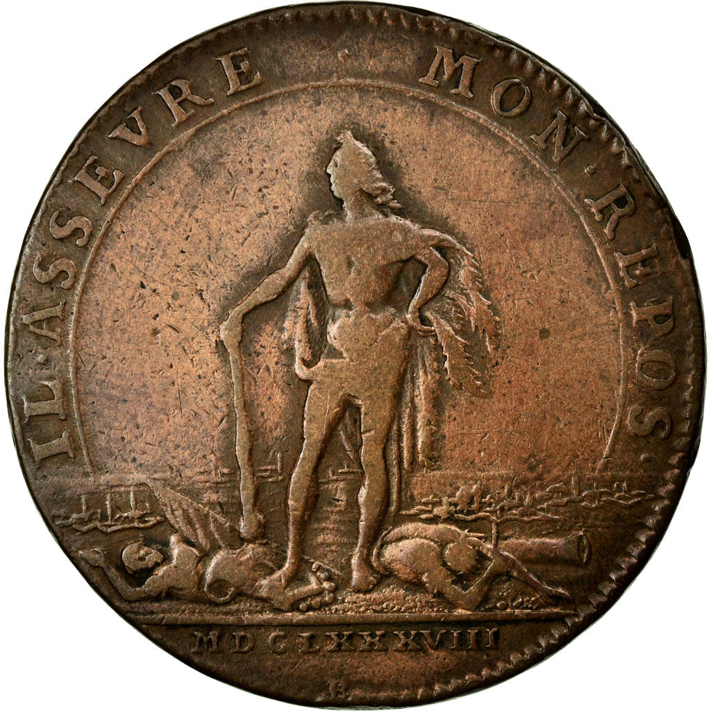 Frankreich, Token, Royal, SS+, Kupfer, Feuardent:9820.