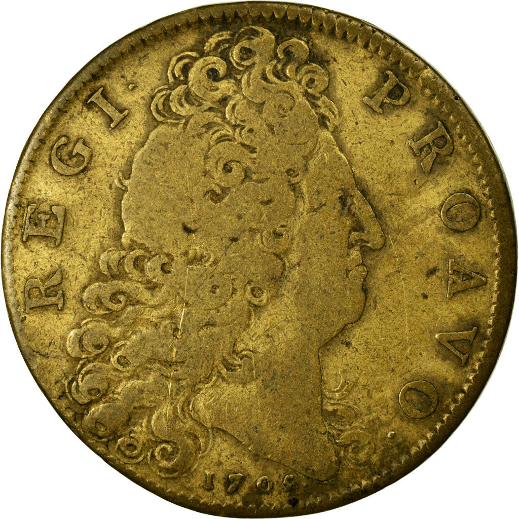 France, Token, Royal, VF(30-35), Copper