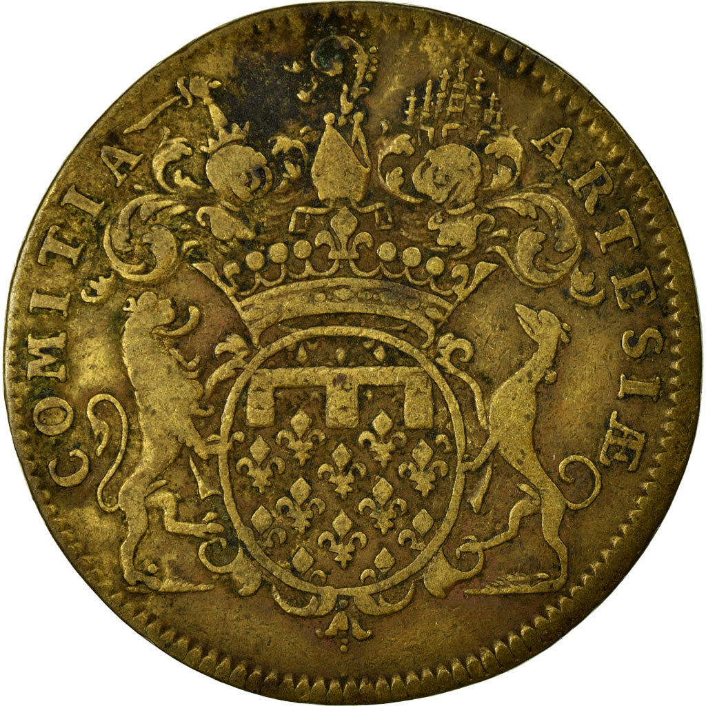 France, Token, Royal, VF(30-35), Copper