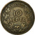 Moneta, Grecia, George I, 10 Lepta, 1878, MB+, Rame, KM:55