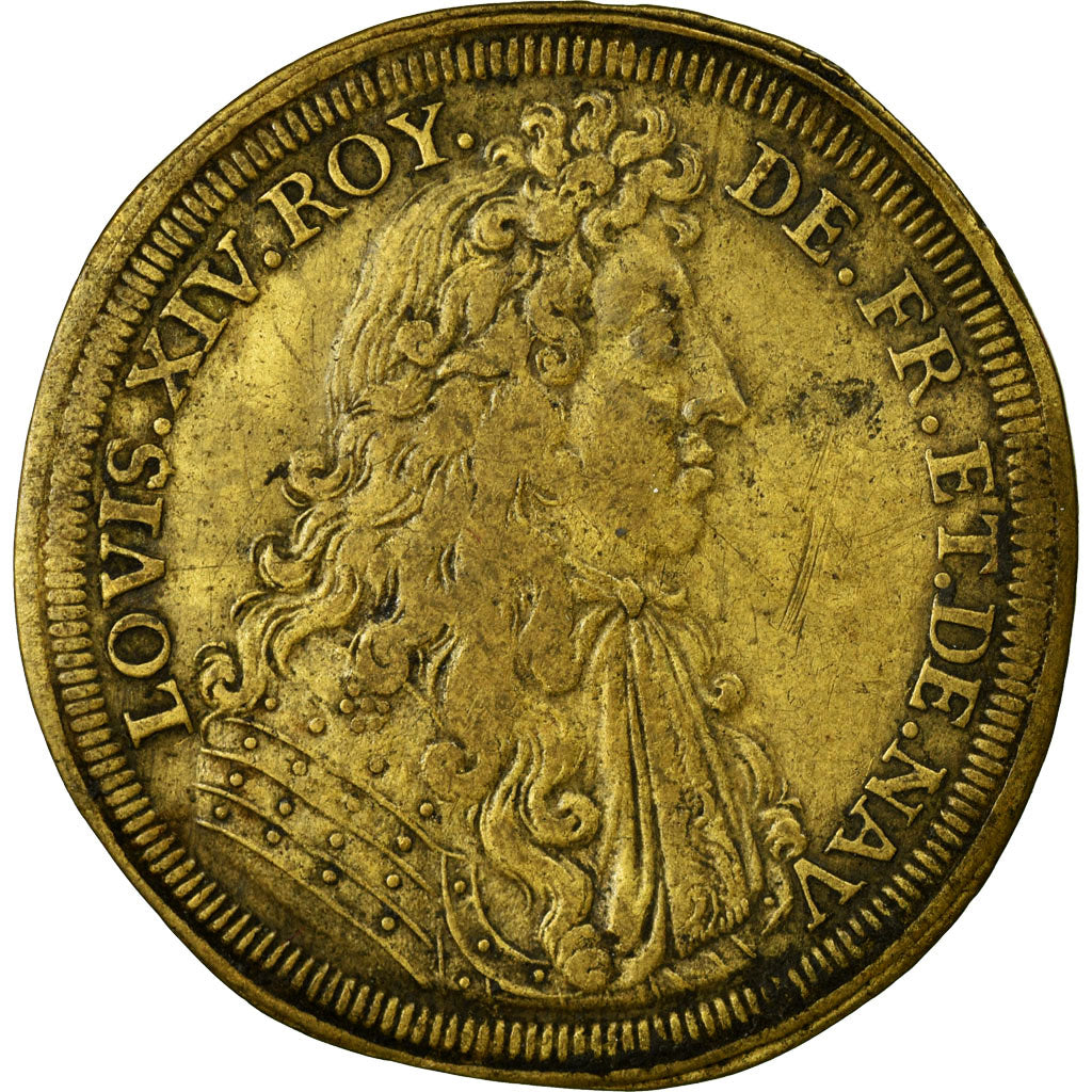 Francja, Token, Królewskie, AU(50-53), Miedź