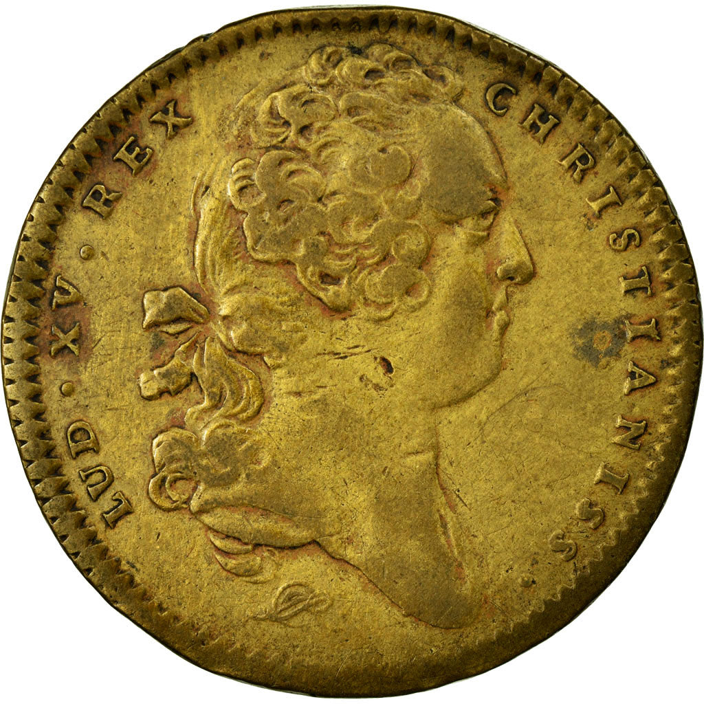 Francja, Token, Królewskie, EF(40-45), Miedź