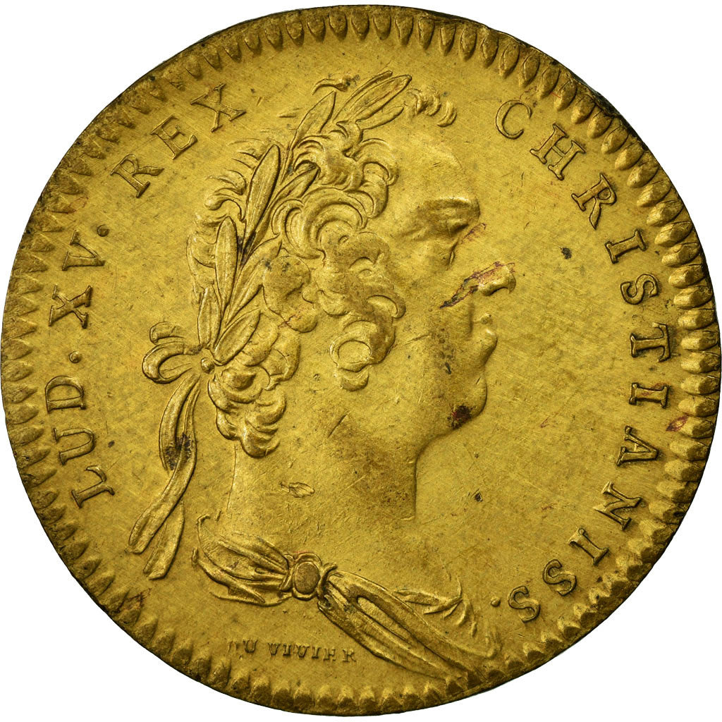 Francja, Token, Królewskie, AU(50-53), Miedź