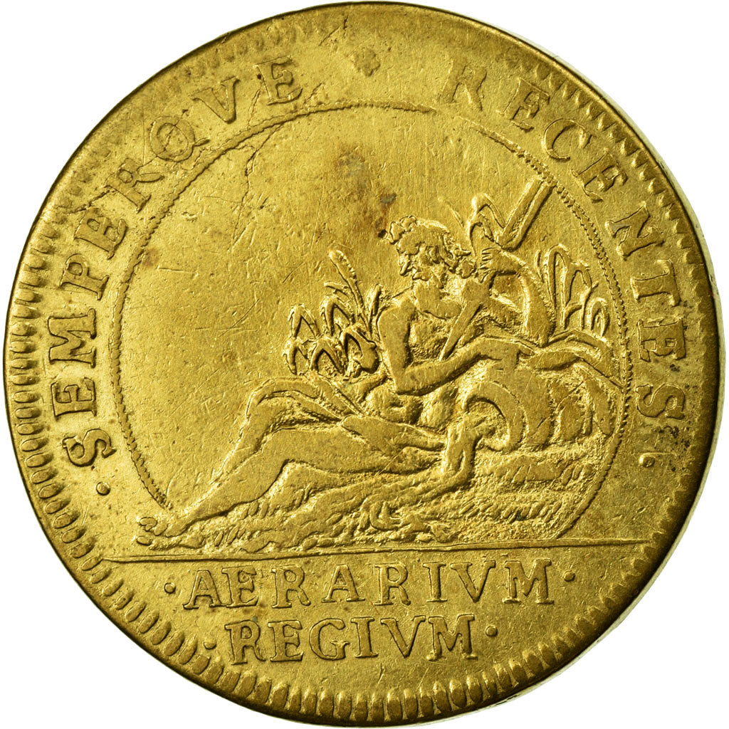France, Jeton, Royal, TTB, Cuivre, Feuardent:1909