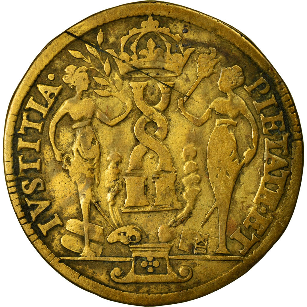 Francja, Token, Królewskie, EF(40-45), Miedź, Feuardent:11664