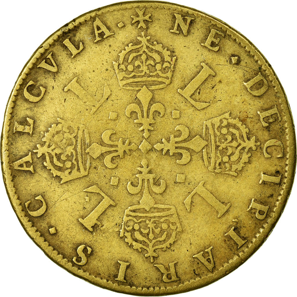Francja, Token, Królewskie, EF(40-45), Miedź, Feuardent:12230