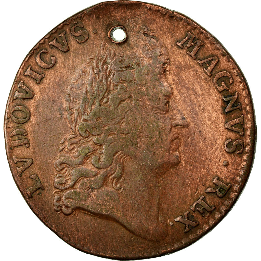 Francja, Token, Królewskie, EF(40-45), Miedź
