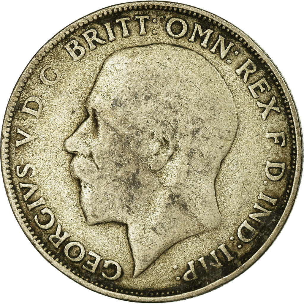 Coin, Great Britain, George V, Florin, Two Shillings, 1922, VF(20-25), Silver