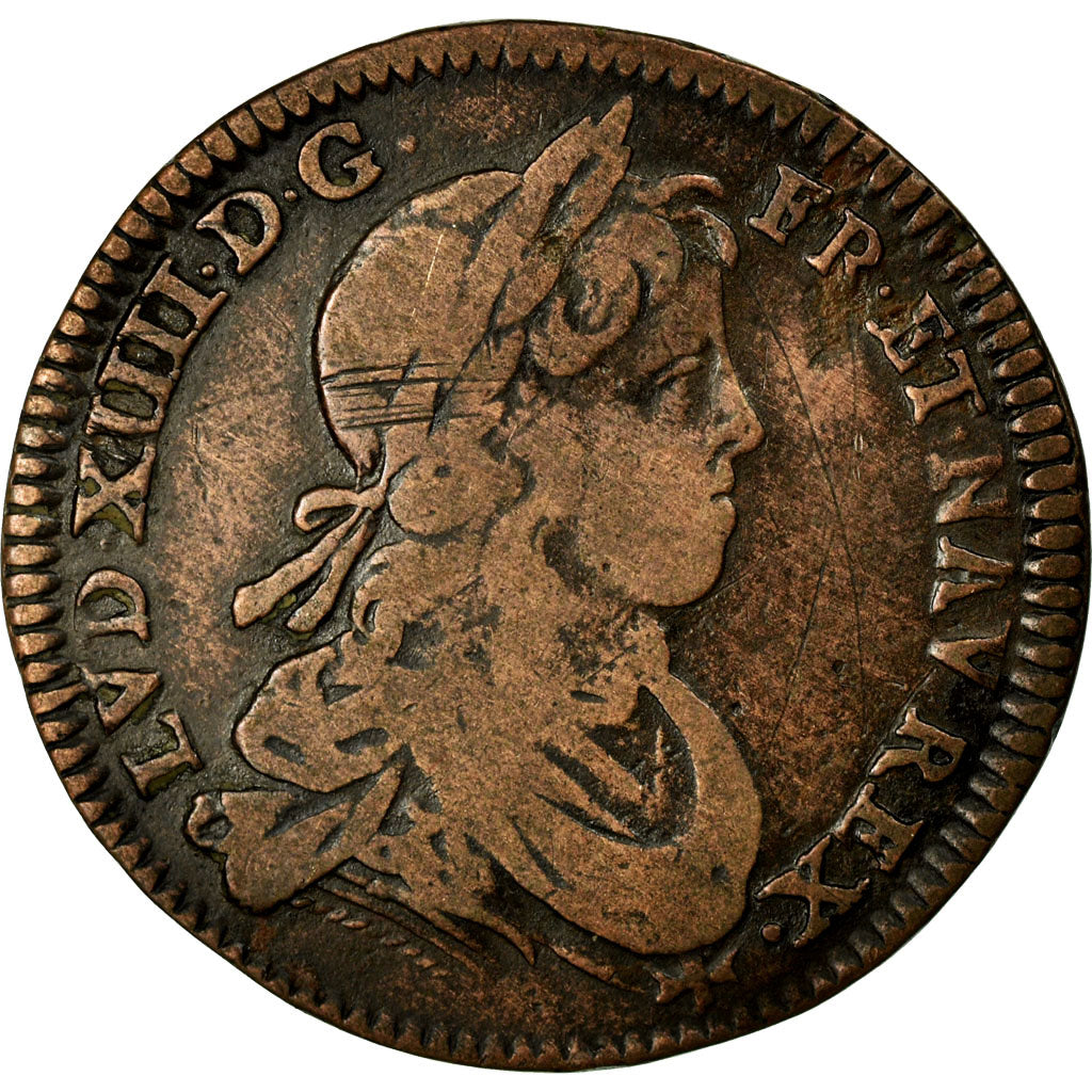 France, Jeton, Royal, TB+, Cuivre