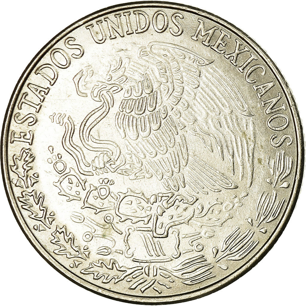 Moneta, Mexico, 50 Centavos, 1981, Mexico City, EF(40-45), Miedź-Nikiel, KM:452