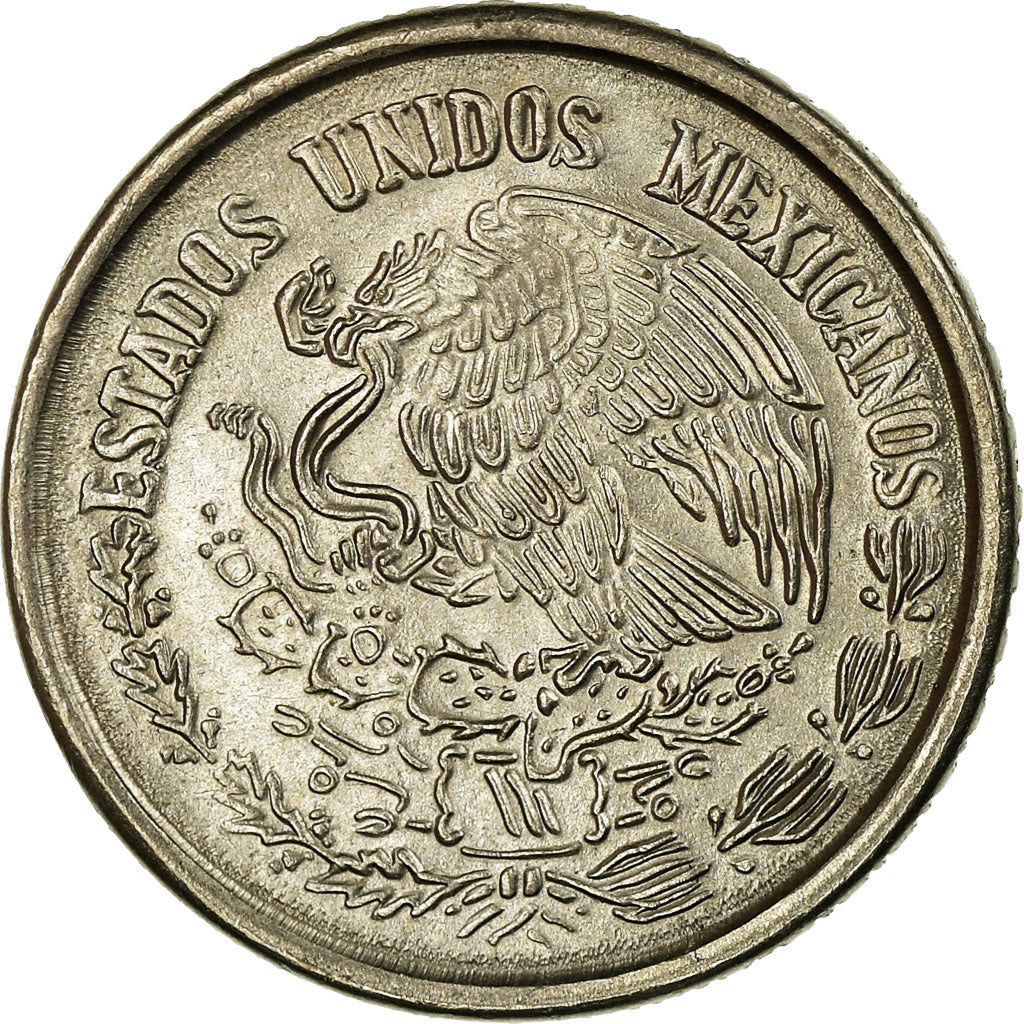 Münze, Mexiko, 10 Centavos, 1977, Mexico City, SS, Copper-nickel, KM:434.1