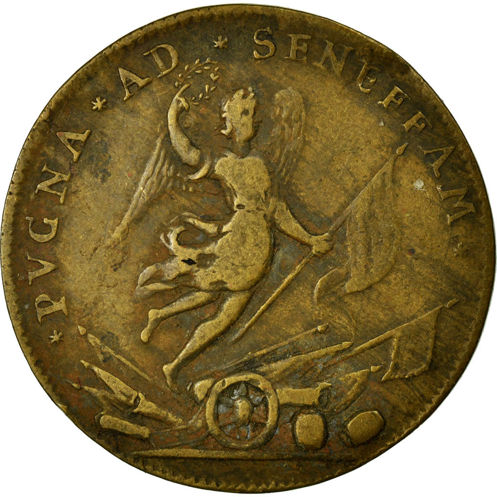 Francja, Token, Królewskie, AU(50-53), Miedź