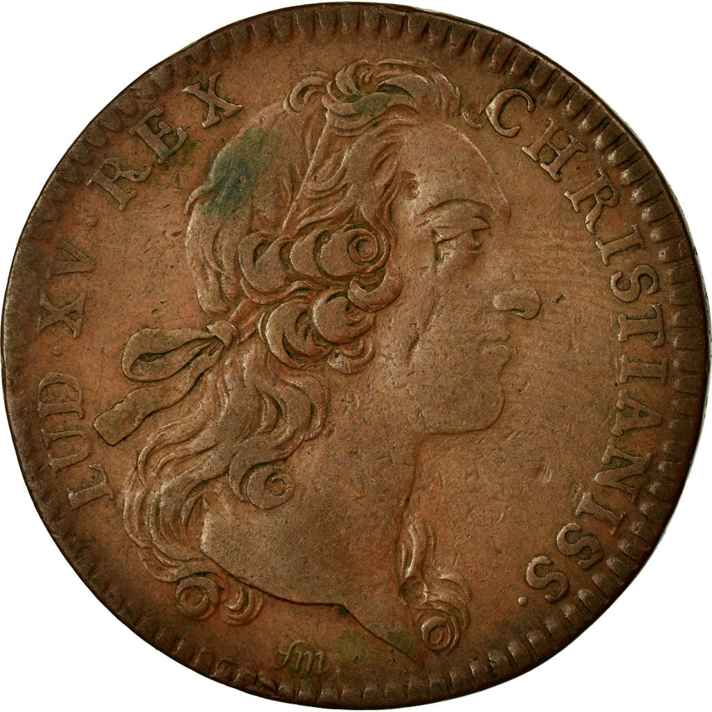 Francja, Token, Królewskie, AU(50-53), Mosiądz