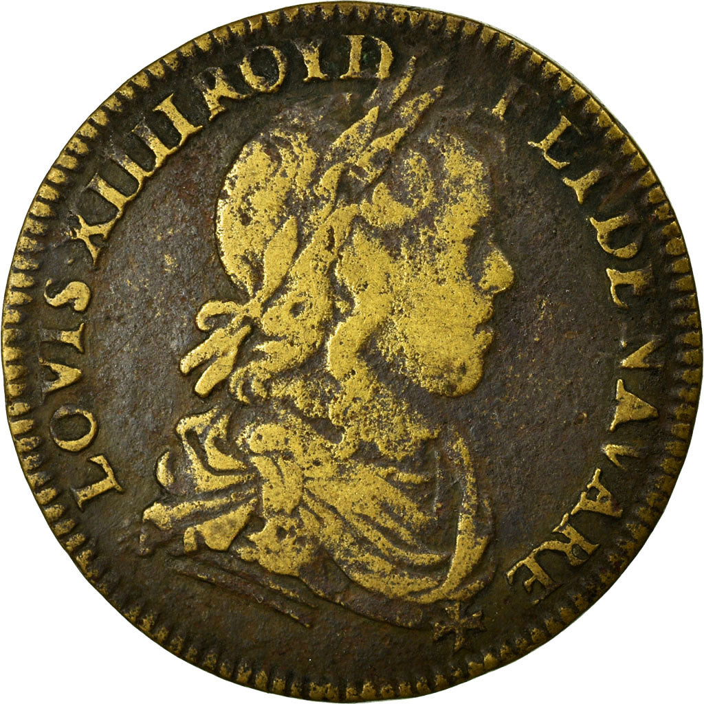Francja, Token, Królewskie, AU(50-53), Miedź