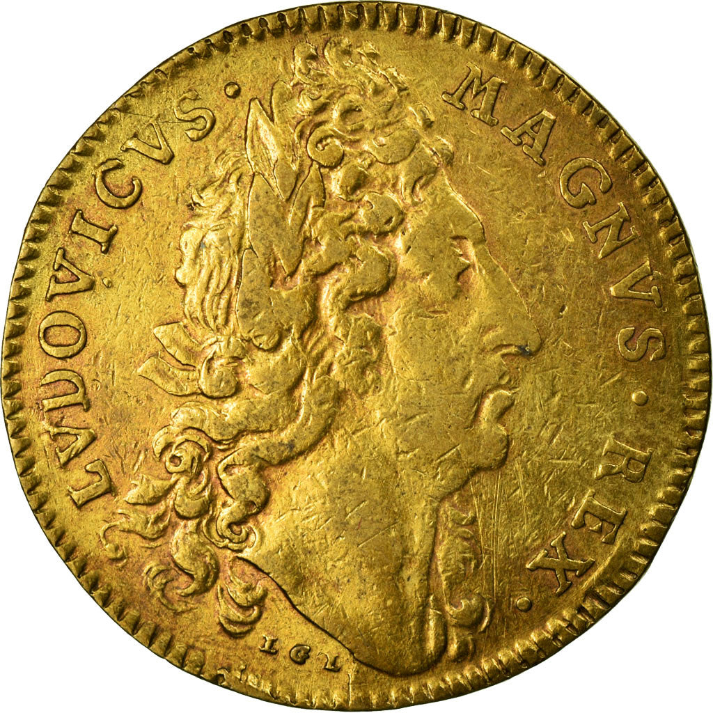 France, Token, Royal, EF(40-45), Brass, Feuardent:12925